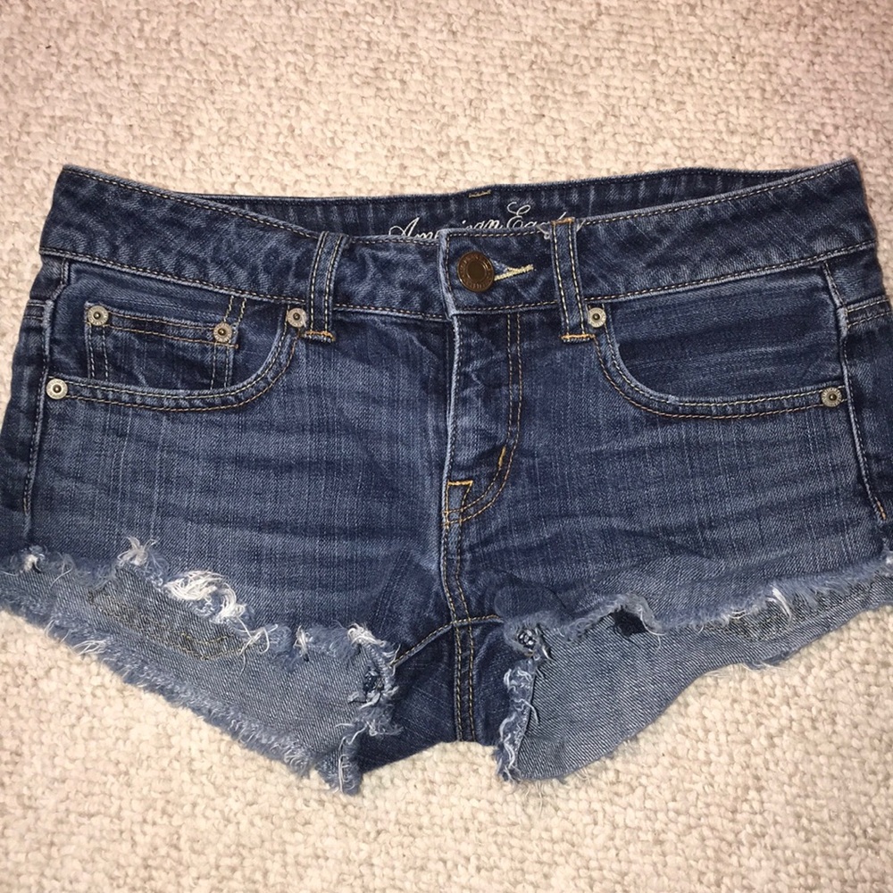American eagle jean shorts